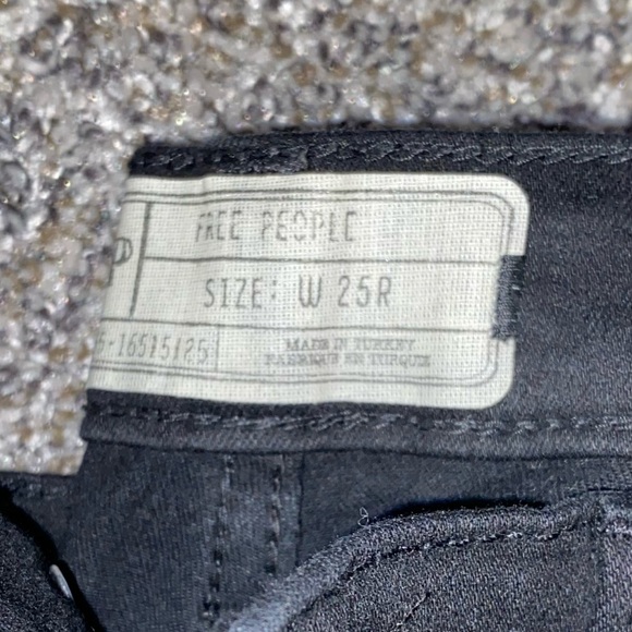 Free people skinny black jeans - Picture 2 of 2